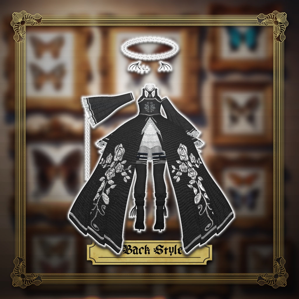 【22アバター対応コーデ】メランコリック・ローズ