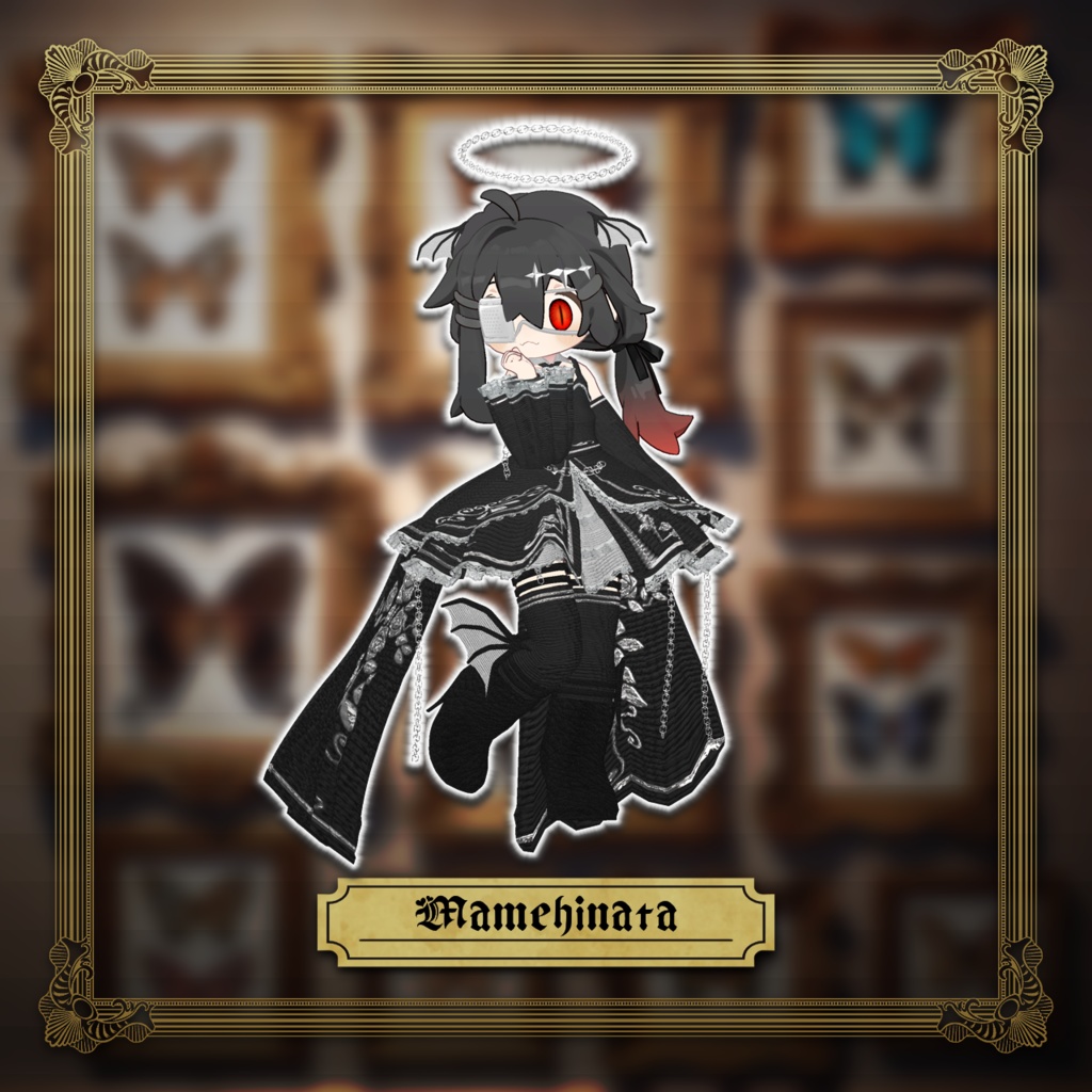 【22アバター対応コーデ】メランコリック・ローズ