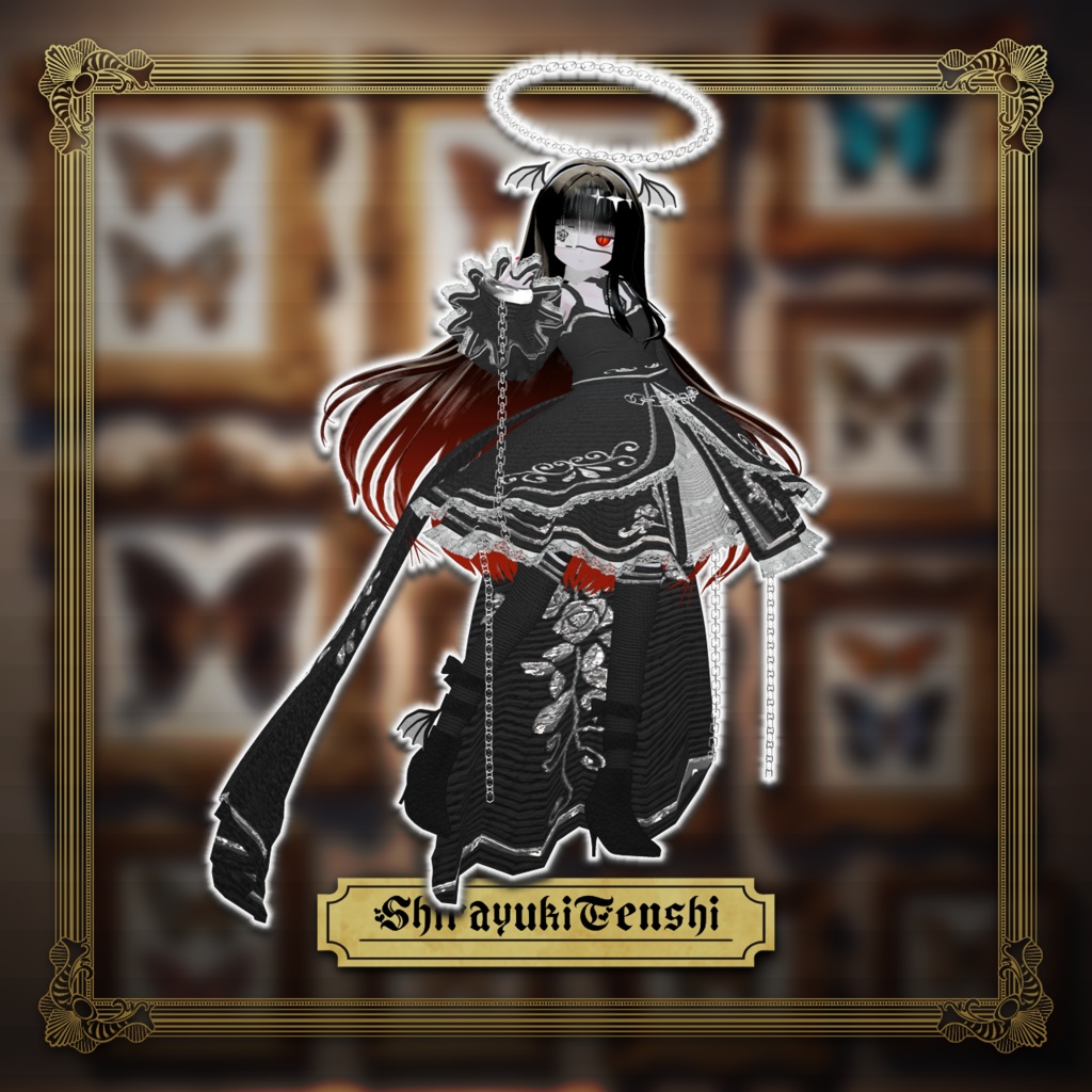 【22アバター対応コーデ】メランコリック・ローズ