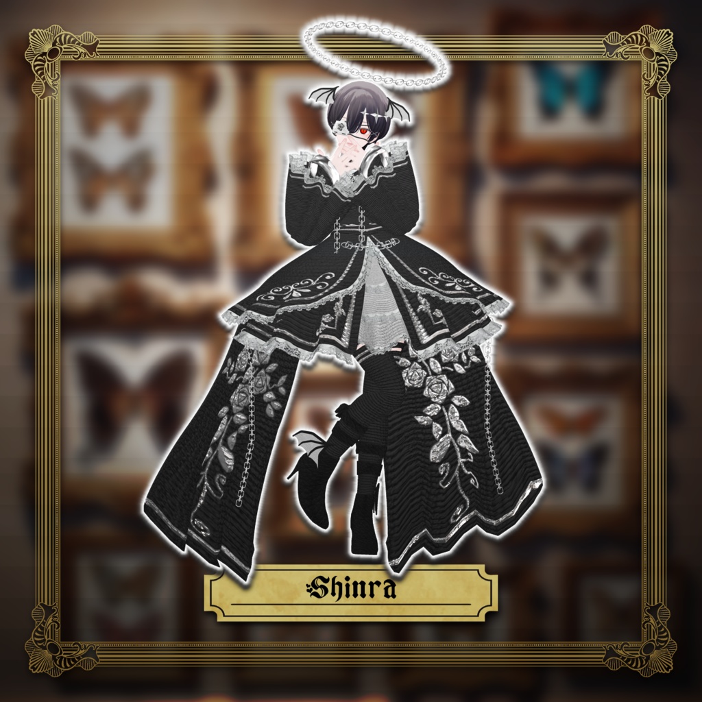 【22アバター対応コーデ】メランコリック・ローズ