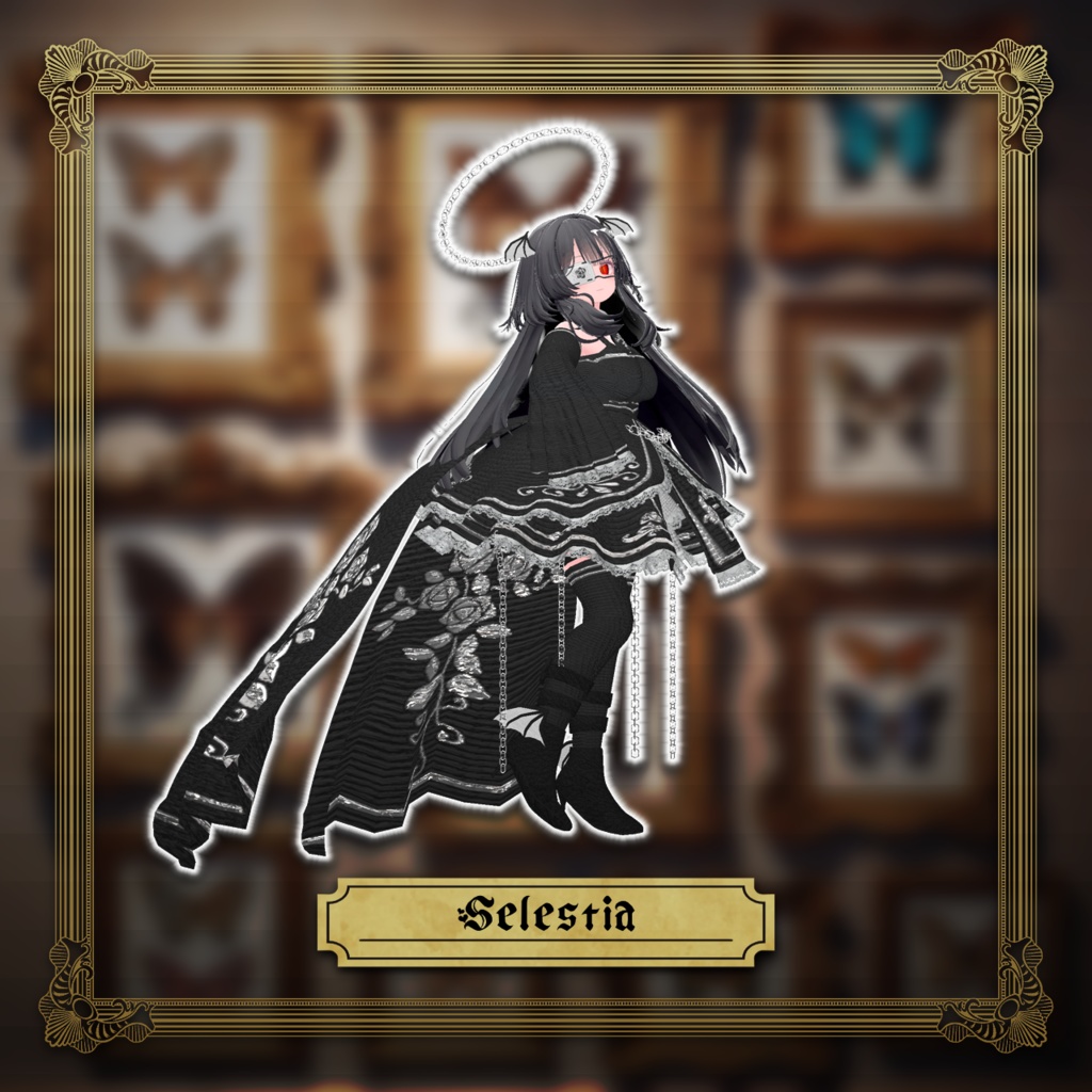 【22アバター対応コーデ】メランコリック・ローズ