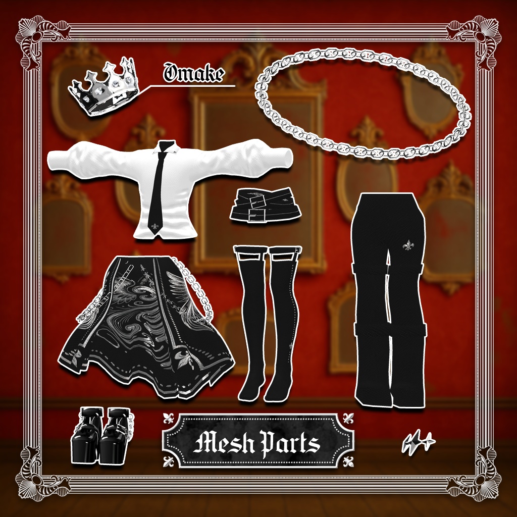 【27アバター対応コーデ】ユーフォリック・リリィ