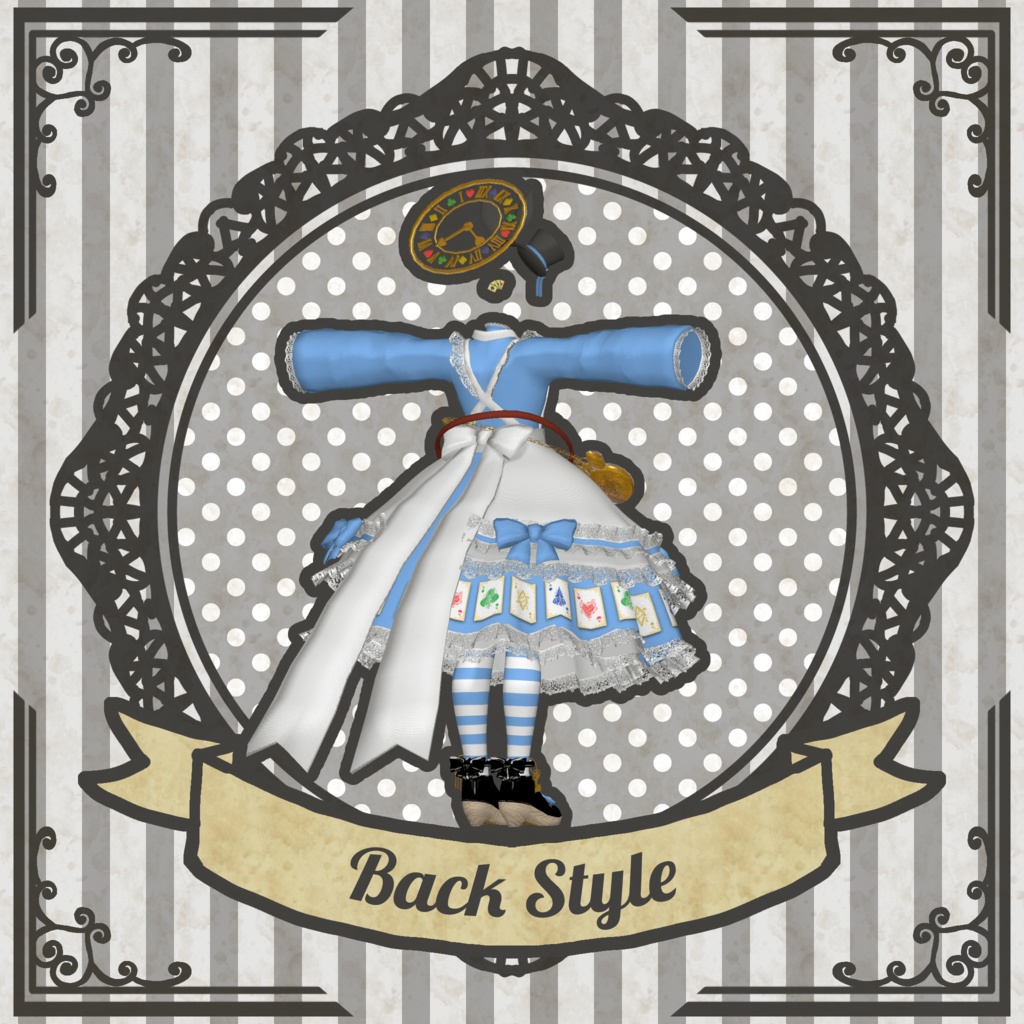 【22アバター対応コーデ】アリス・シンドローム