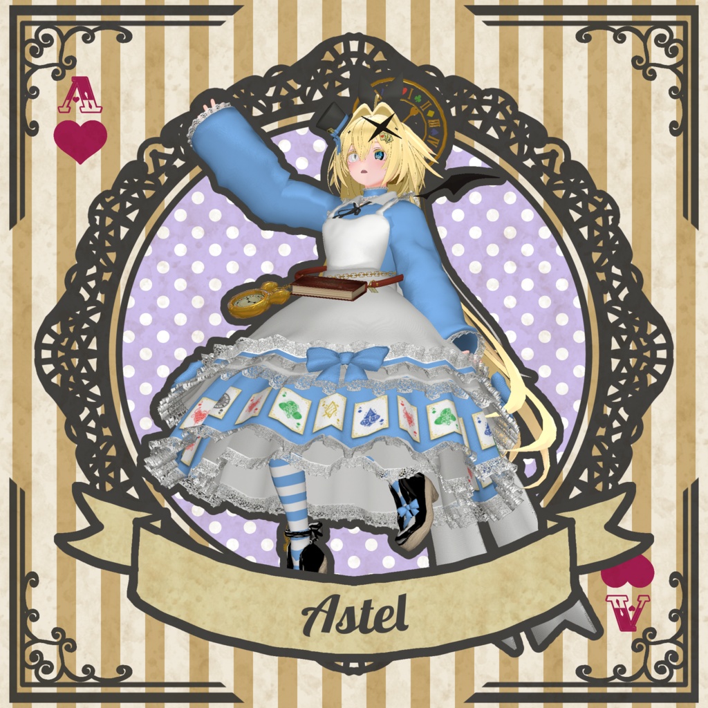 【22アバター対応コーデ】アリス・シンドローム