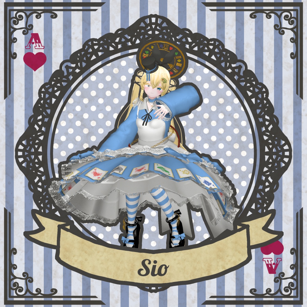 【22アバター対応コーデ】アリス・シンドローム