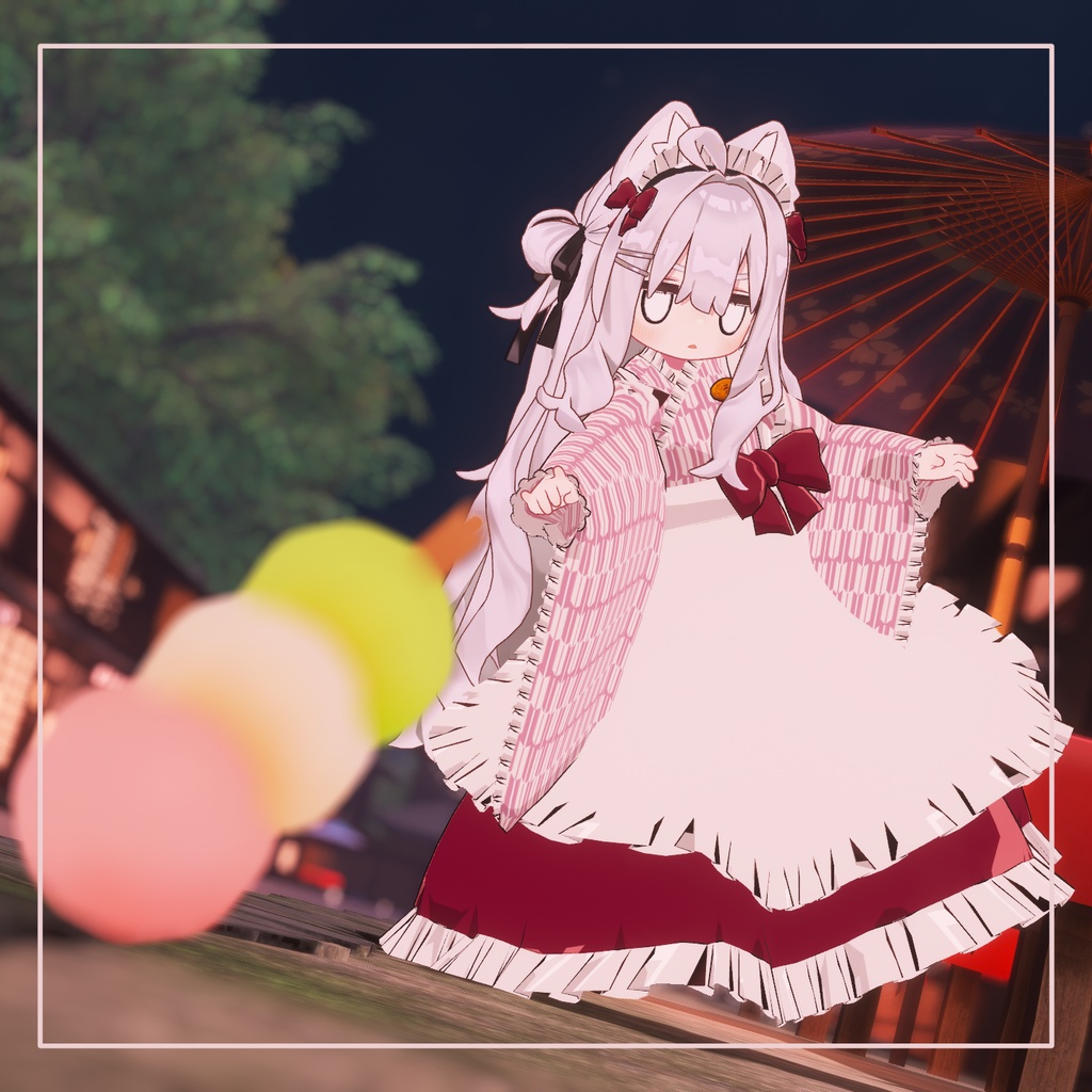 【キプフェル対応コーデ】大正ろまんかふぇめいど