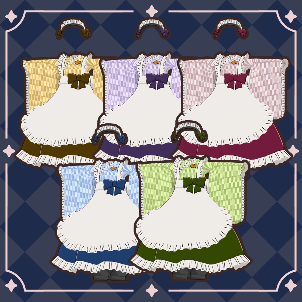 【キプフェル対応コーデ】大正ろまんかふぇめいど