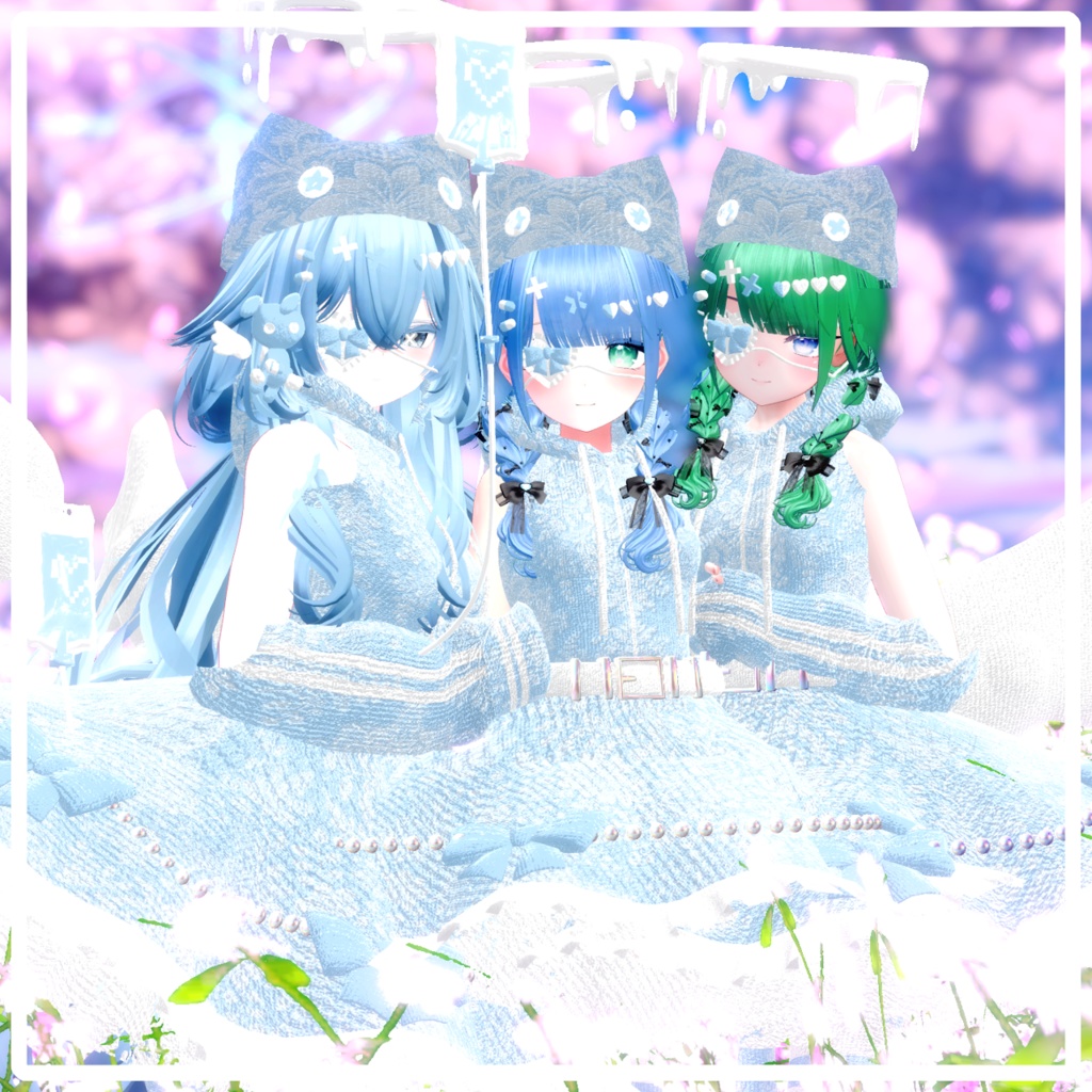 【22アバター対応コーデ】魔法少女エンジェルエリア