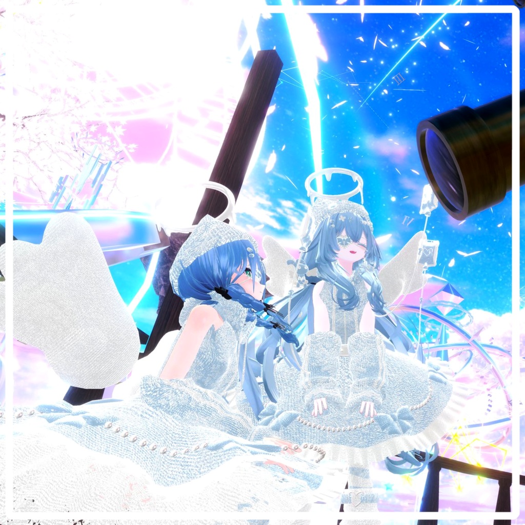 【22アバター対応コーデ】魔法少女エンジェルエリア