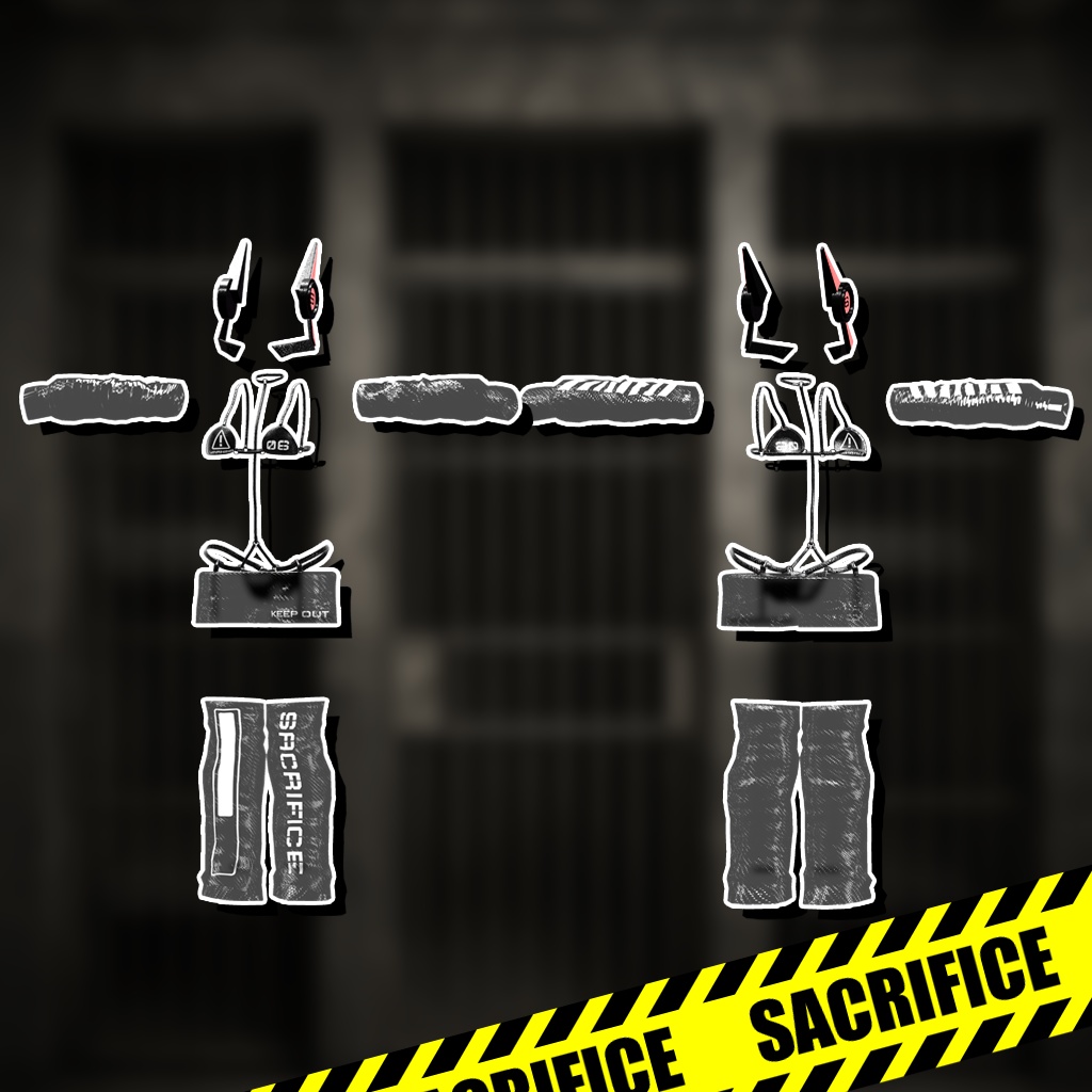 【4アバター対応コーデ】サクリファイス【習作】