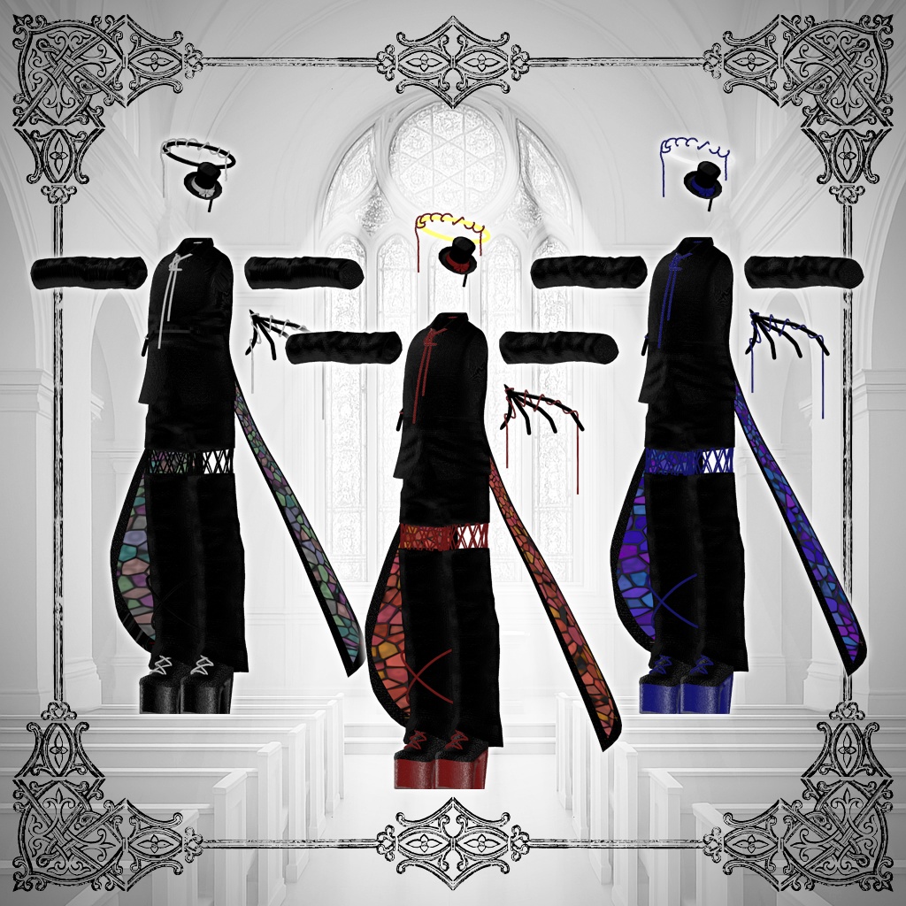 【26+8アバター対応コーデ】レプリカエンジェル