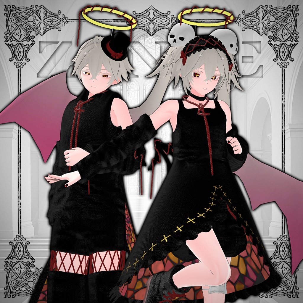 【26+8アバター対応コーデ】レプリカエンジェル