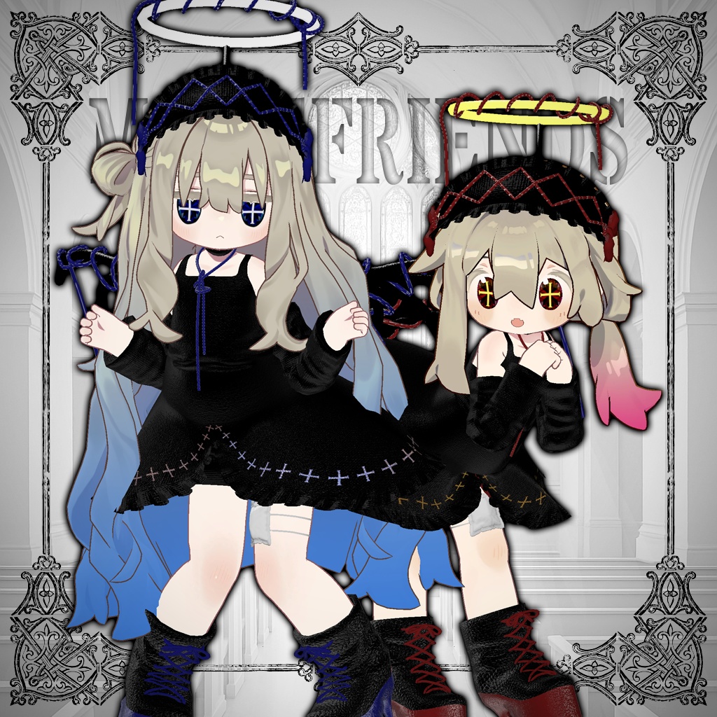 【26+8アバター対応コーデ】レプリカエンジェル