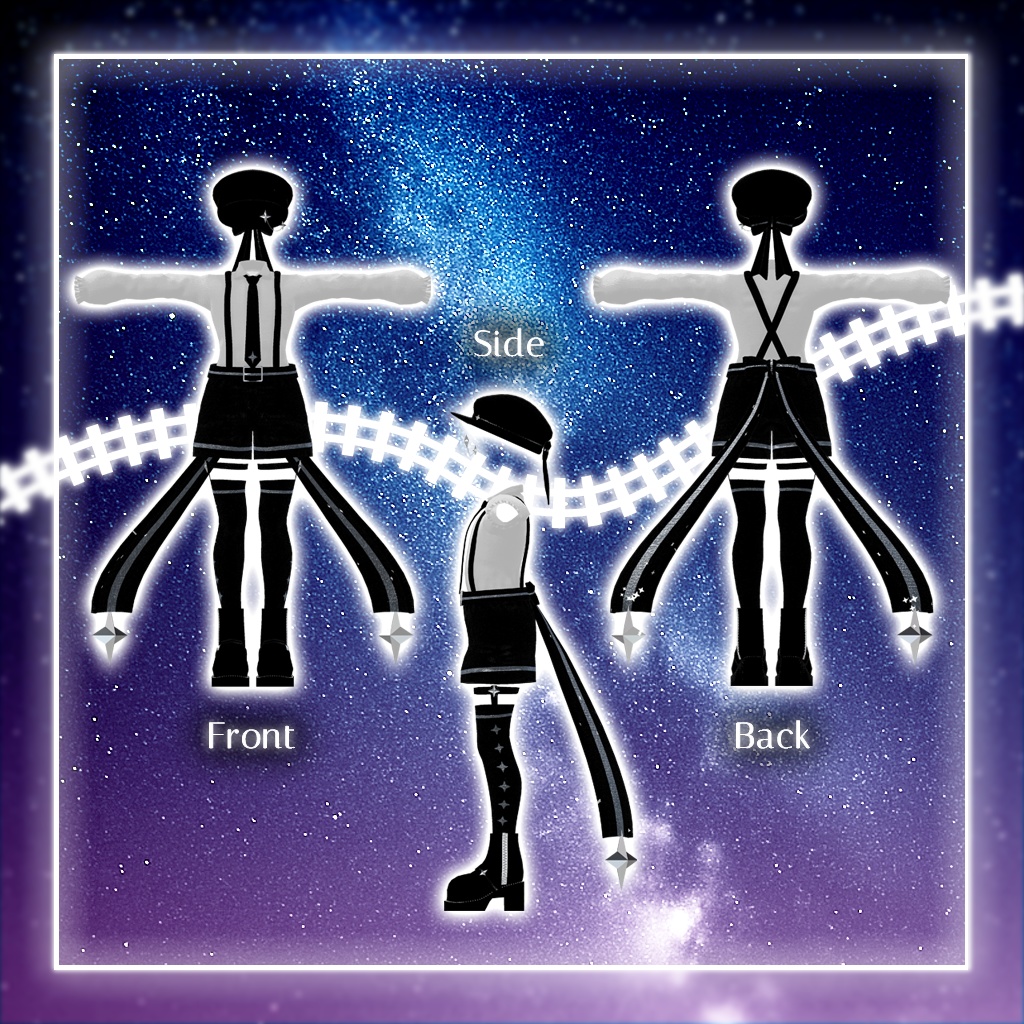 【36アバター対応コーデ】スターシーカー