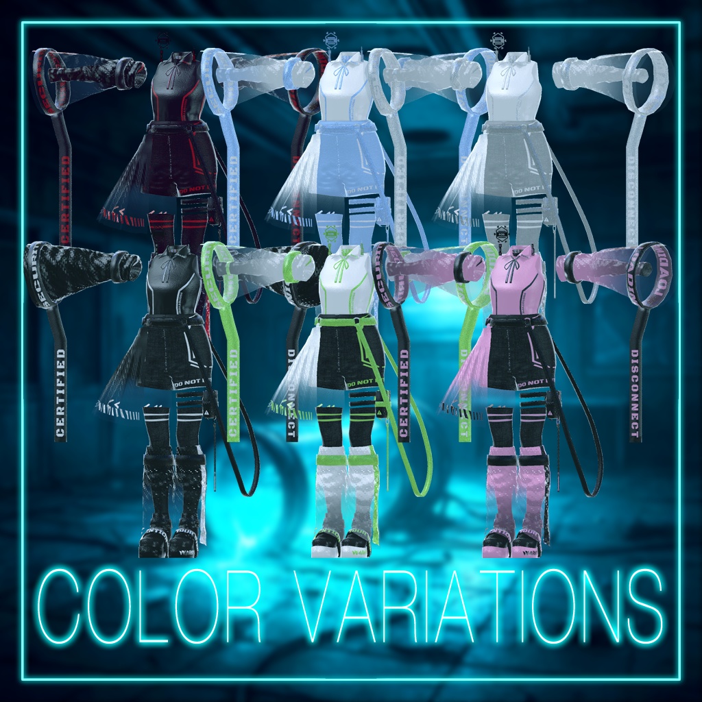 【38アバター対応コーデ】ヴォイドエネミー