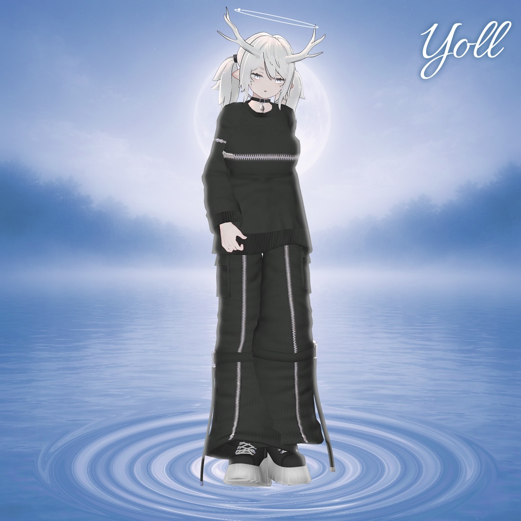 【40アバター対応コーデ】月釣り