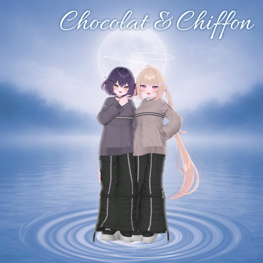 【40アバター対応コーデ】月釣り