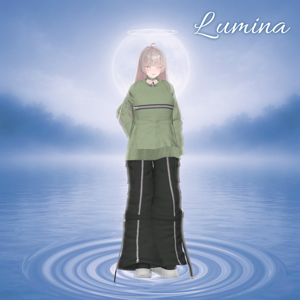 【40アバター対応コーデ】月釣り