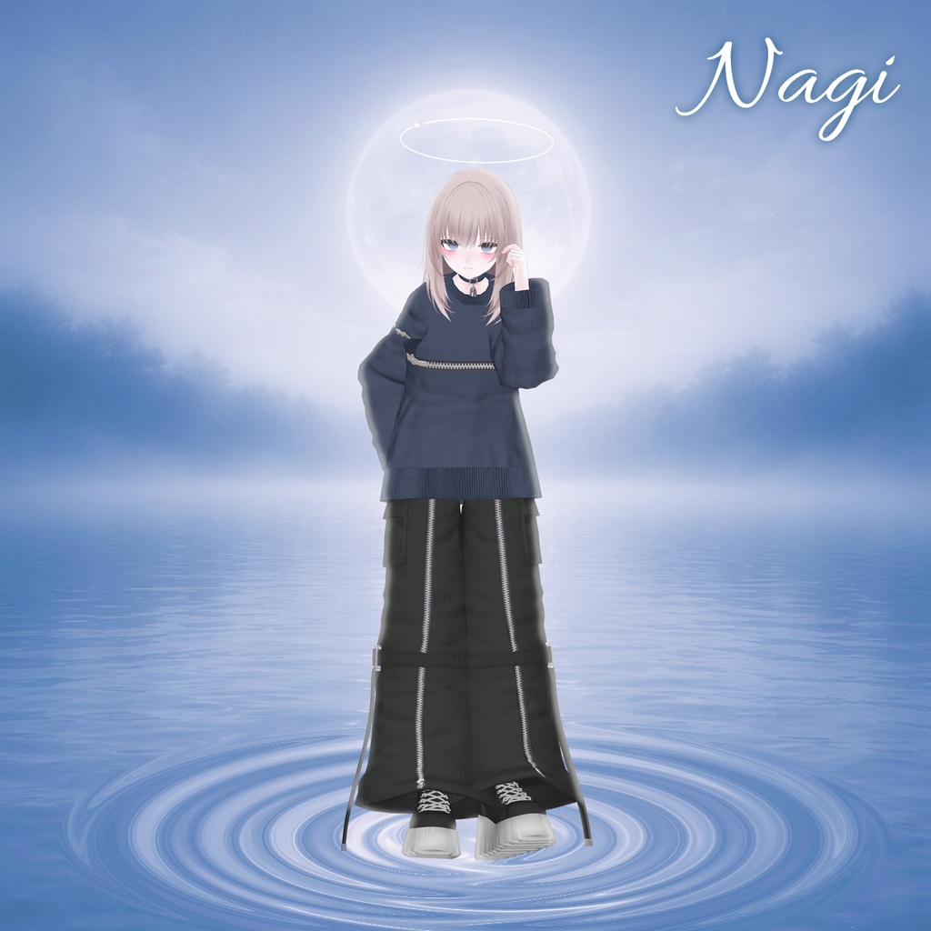 【40アバター対応コーデ】月釣り