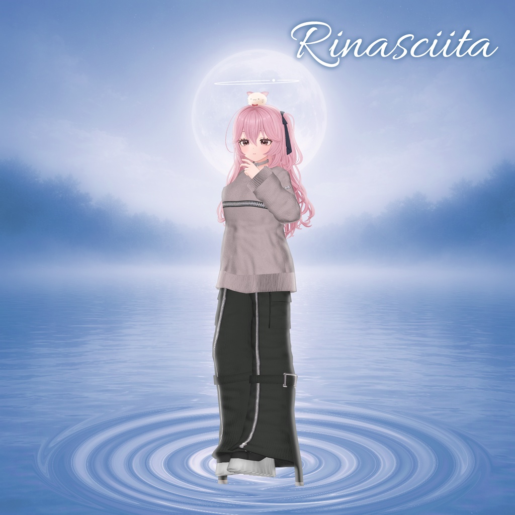 【40アバター対応コーデ】月釣り