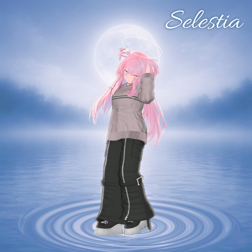 【40アバター対応コーデ】月釣り