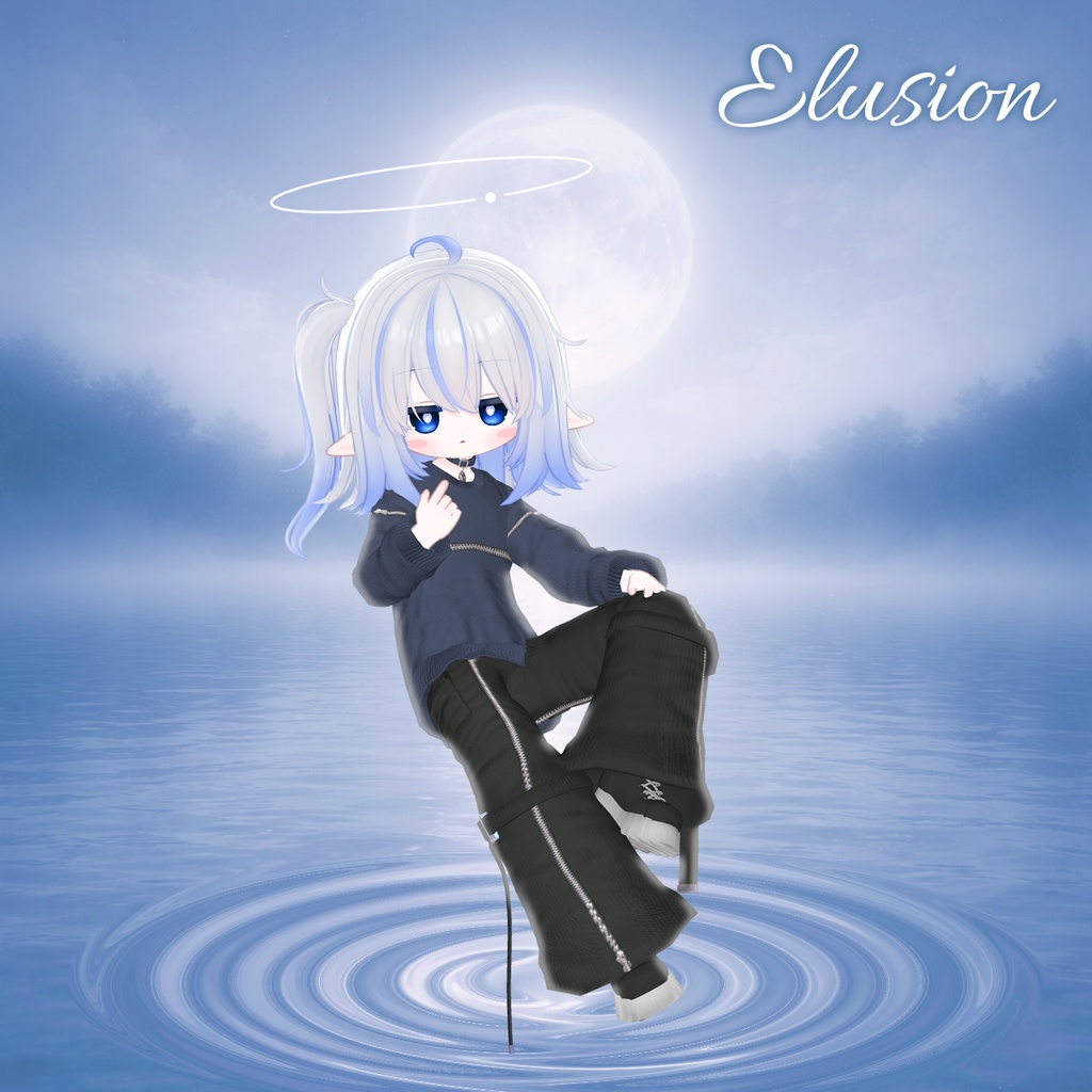 【40アバター対応コーデ】月釣り