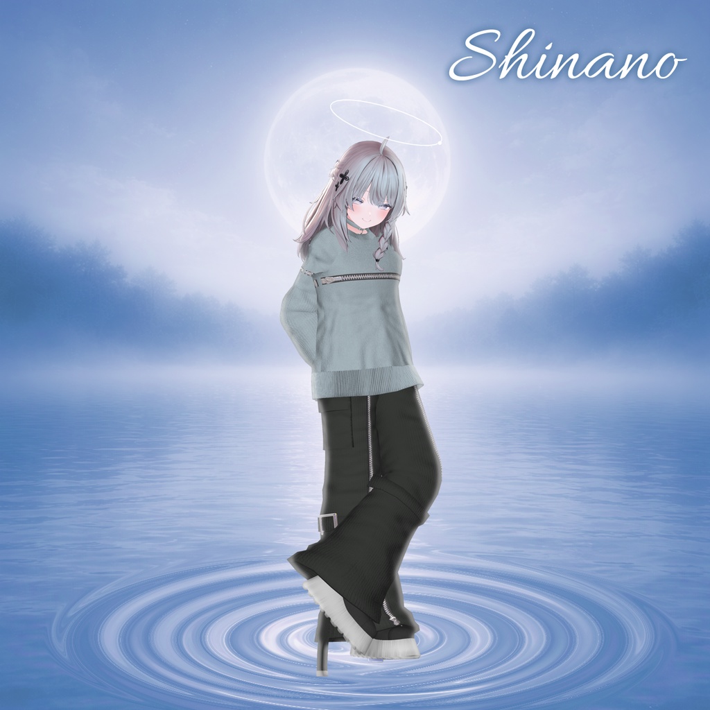 【40アバター対応コーデ】月釣り