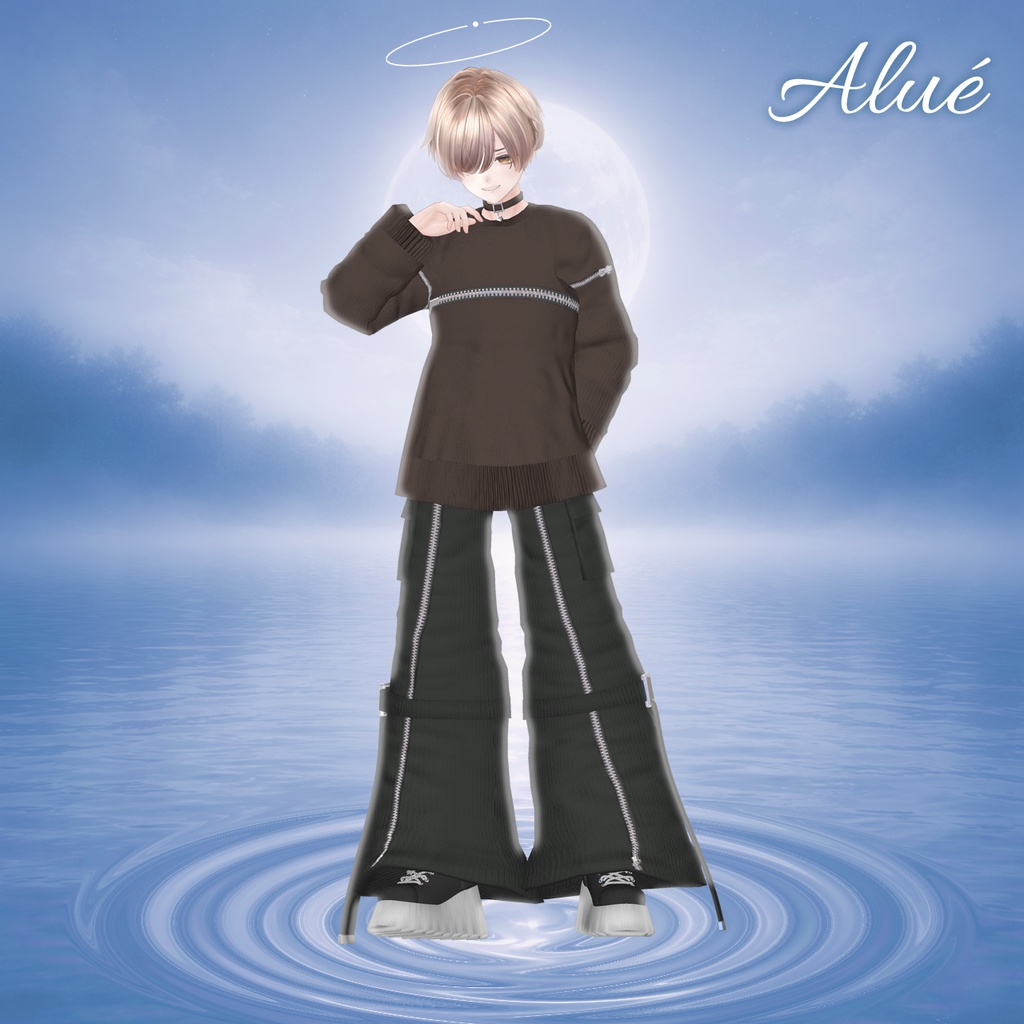 【40アバター対応コーデ】月釣り