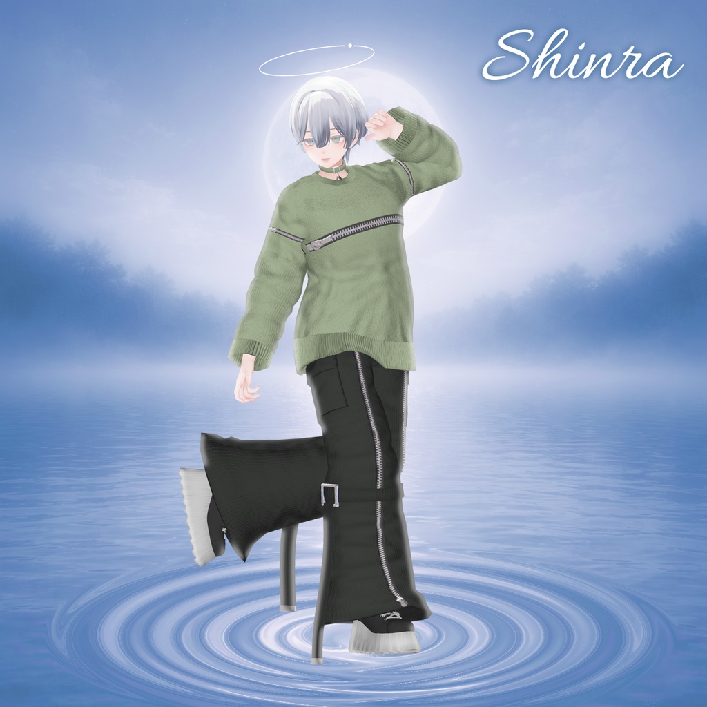 【40アバター対応コーデ】月釣り