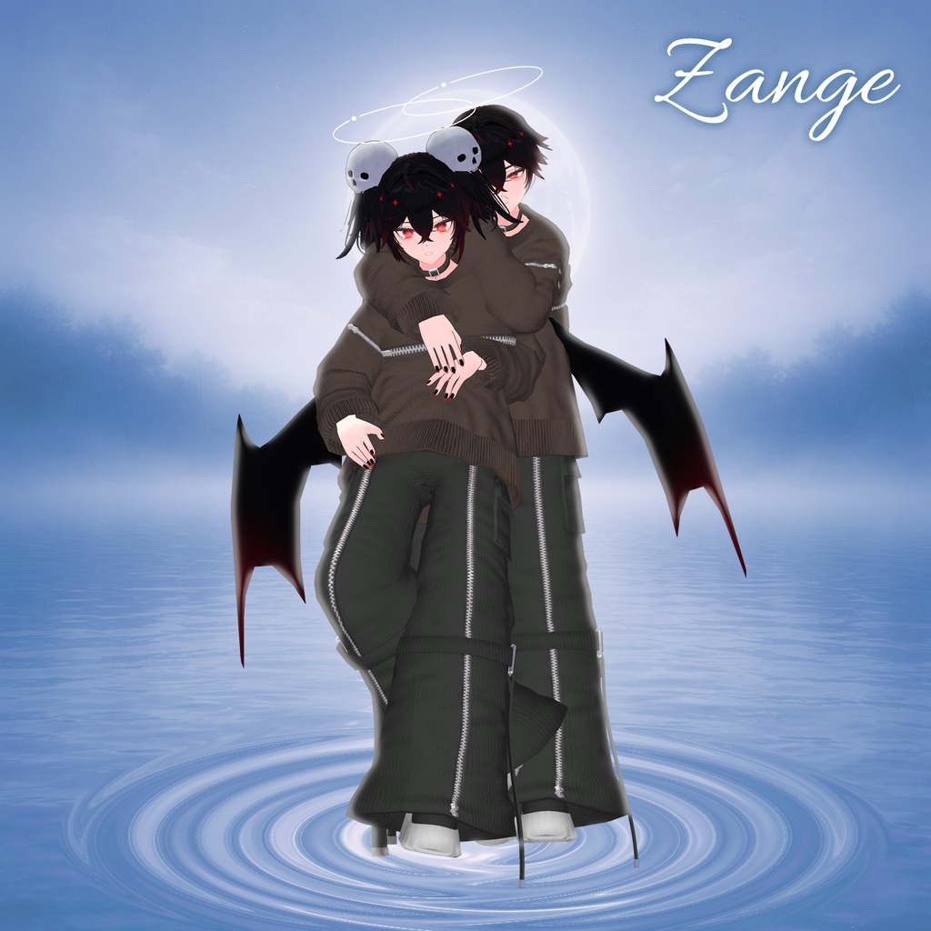 【40アバター対応コーデ】月釣り