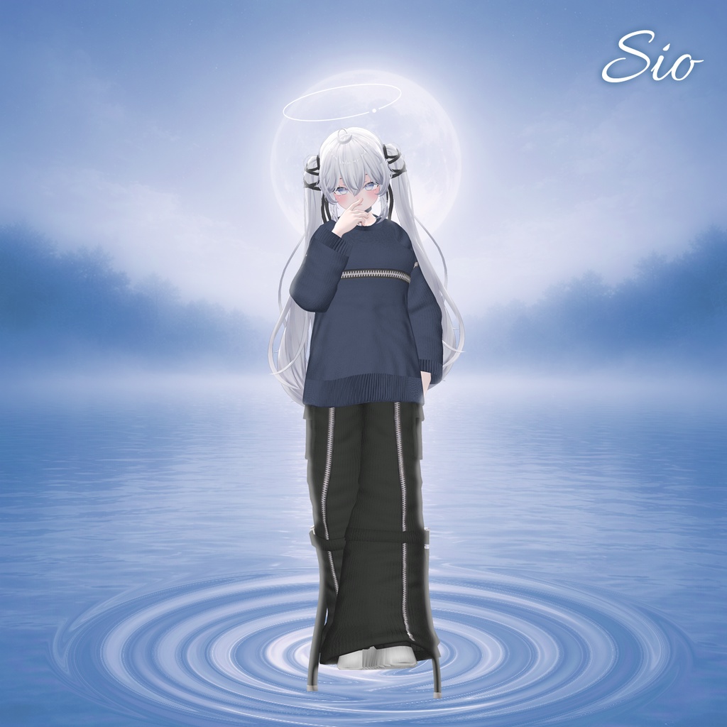 【40アバター対応コーデ】月釣り