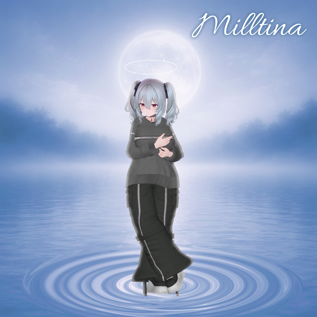 【40アバター対応コーデ】月釣り