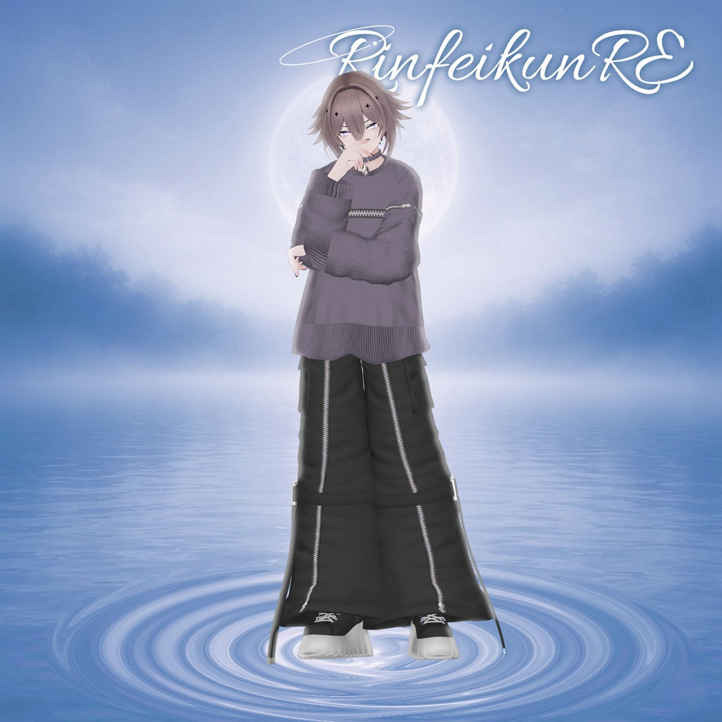 【40アバター対応コーデ】月釣り