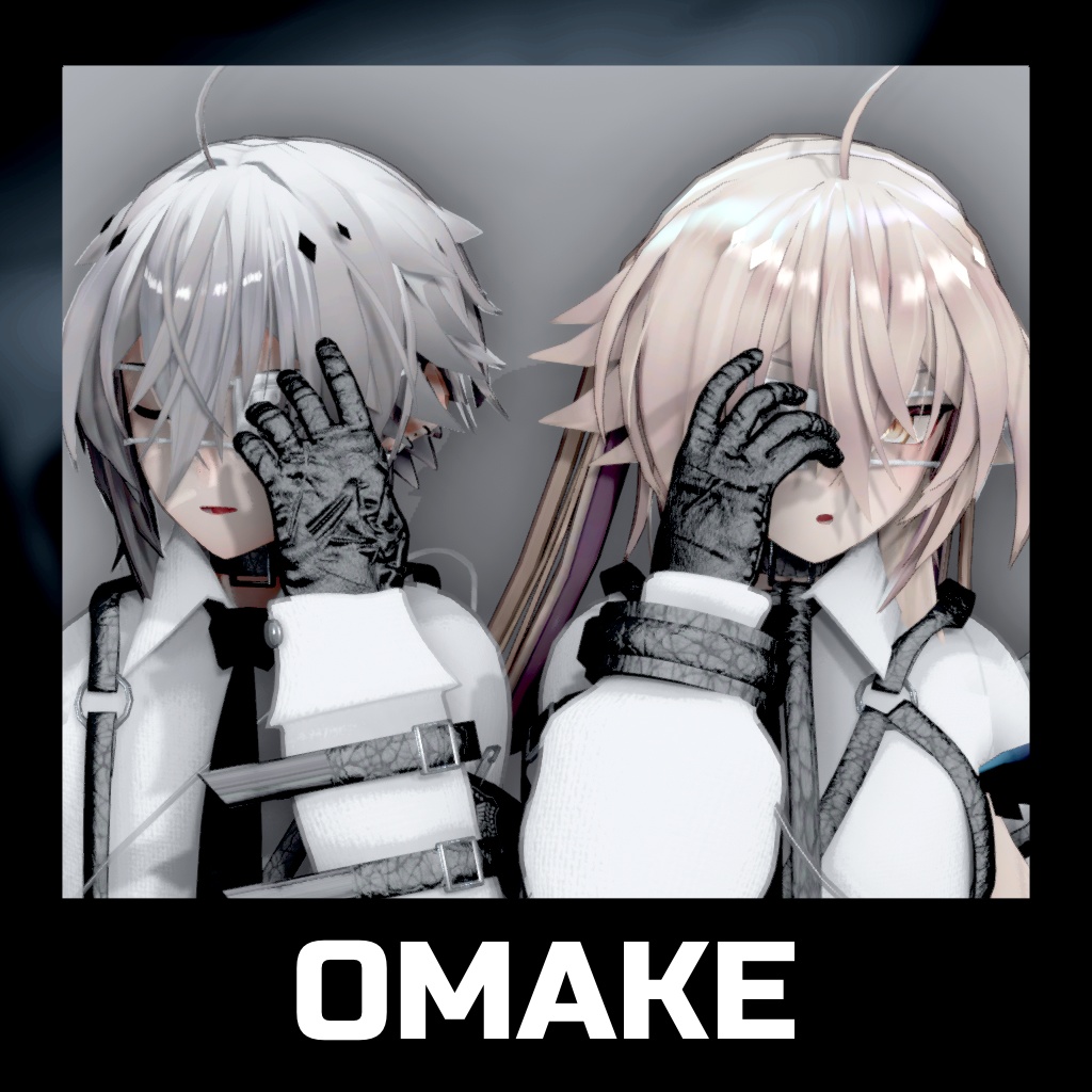 【2アバター対応コーデ】ブラックメディック