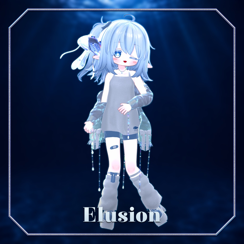 【43アバター対応】クリスタルアクアリウム