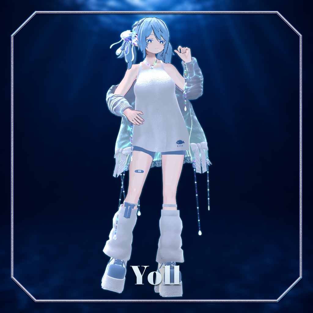 【43アバター対応】クリスタルアクアリウム