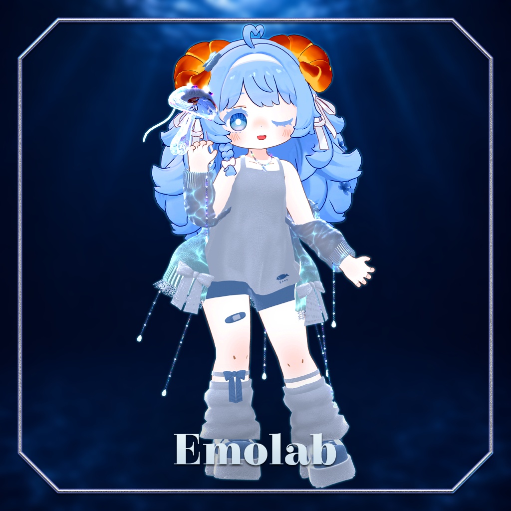 【43アバター対応】クリスタルアクアリウム