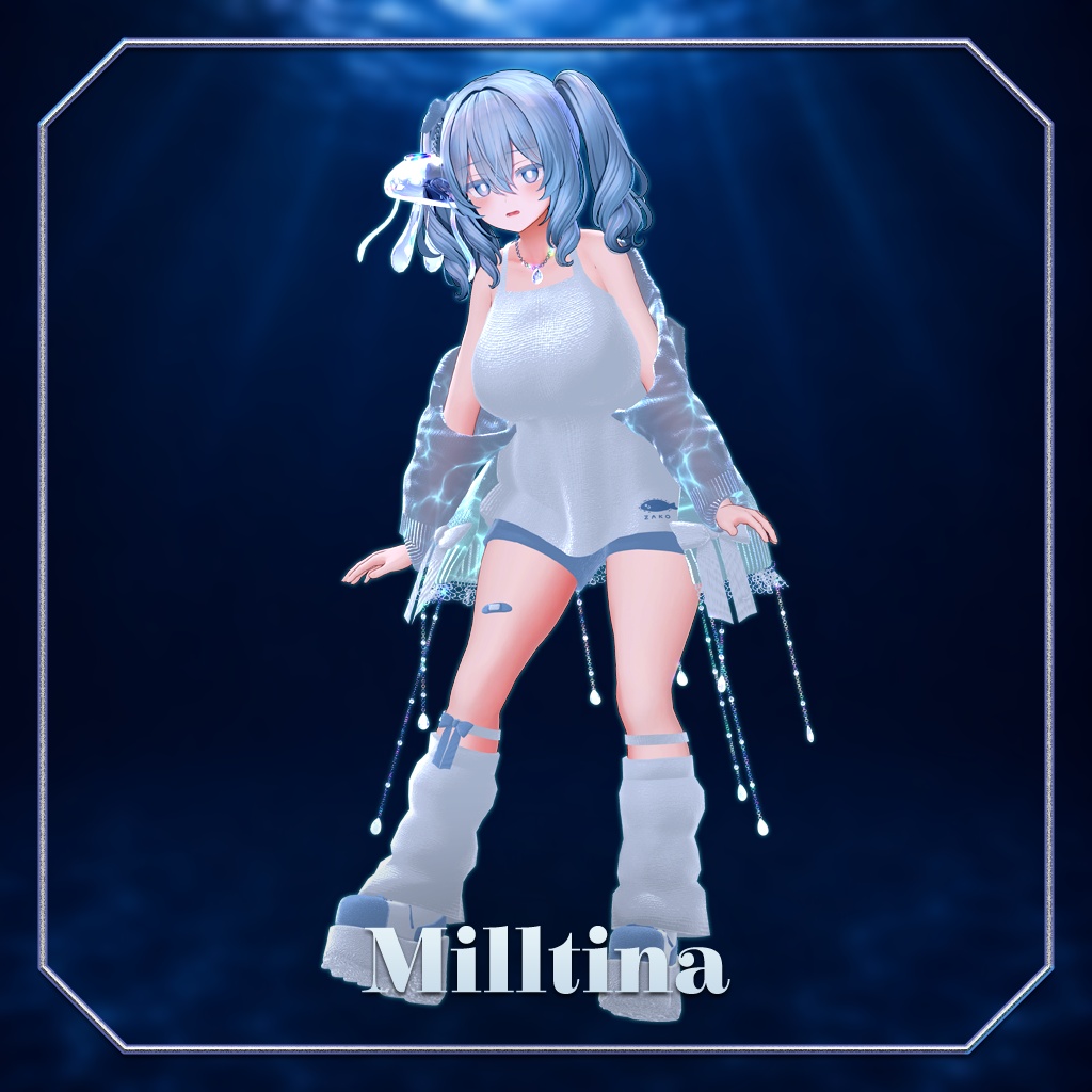 【43アバター対応】クリスタルアクアリウム
