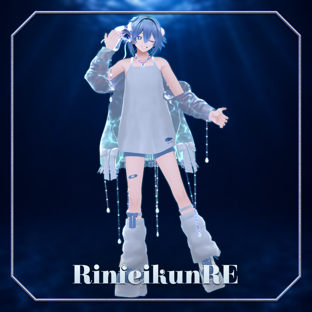 【43アバター対応】クリスタルアクアリウム