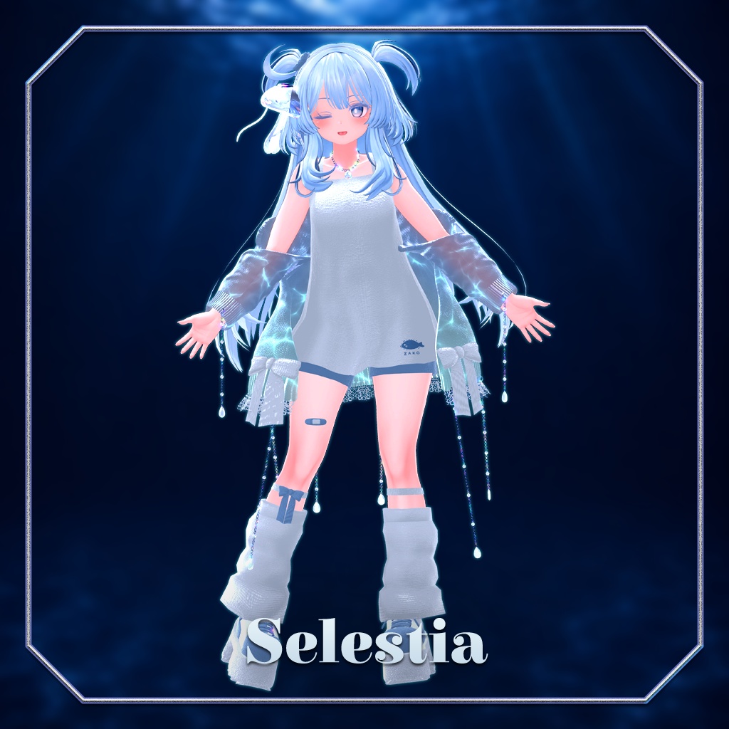 【43アバター対応】クリスタルアクアリウム