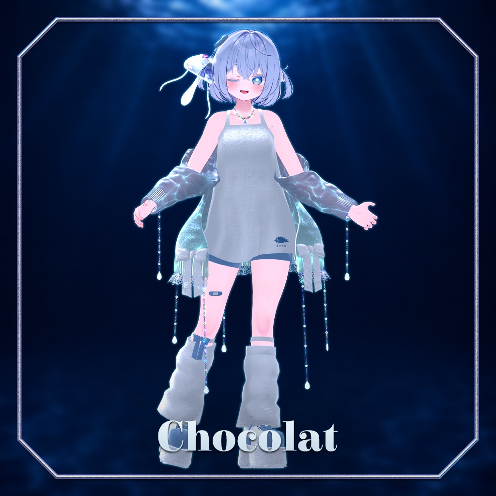 【43アバター対応】クリスタルアクアリウム