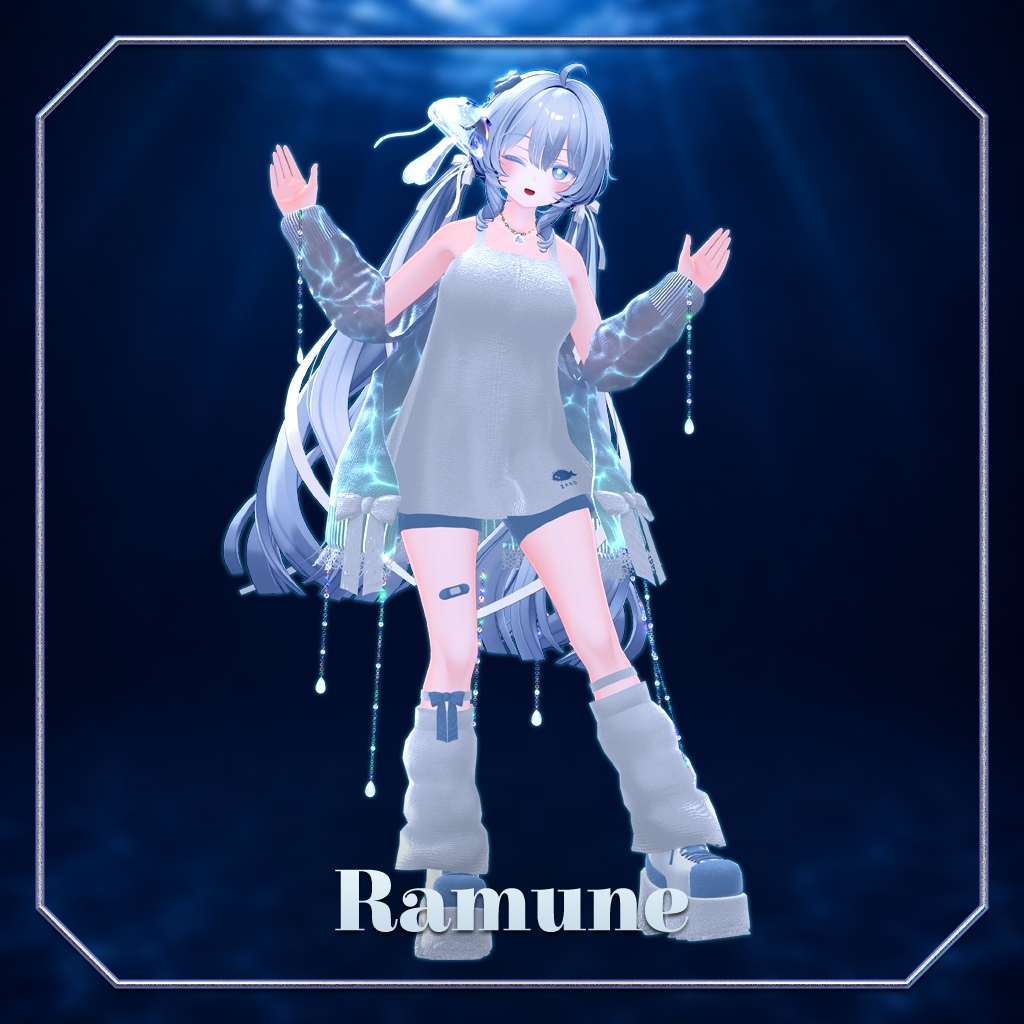 【43アバター対応】クリスタルアクアリウム