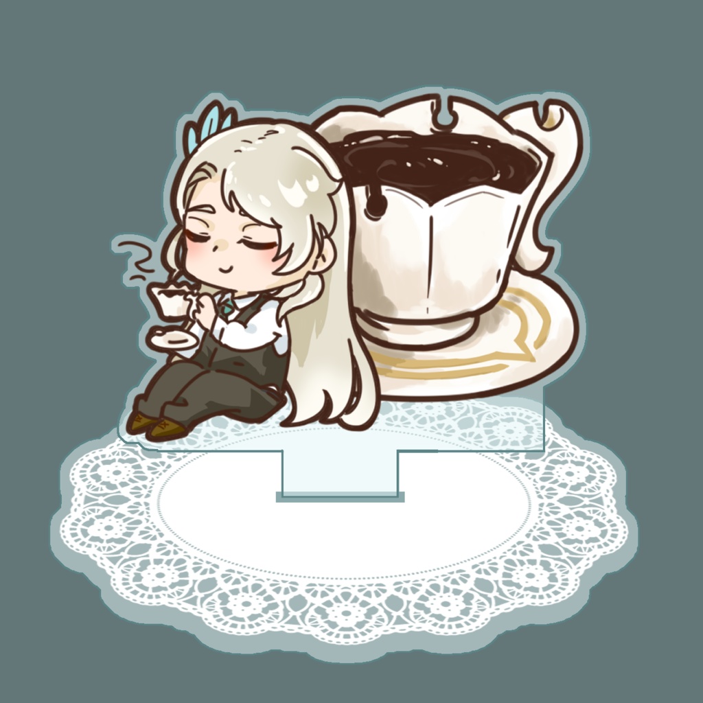 暗く濃いコーヒーとウェイン卿 アクリルスタンド