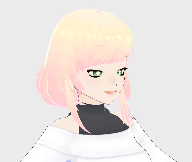 Vroid Studio Pink Lemonade Hair Texture