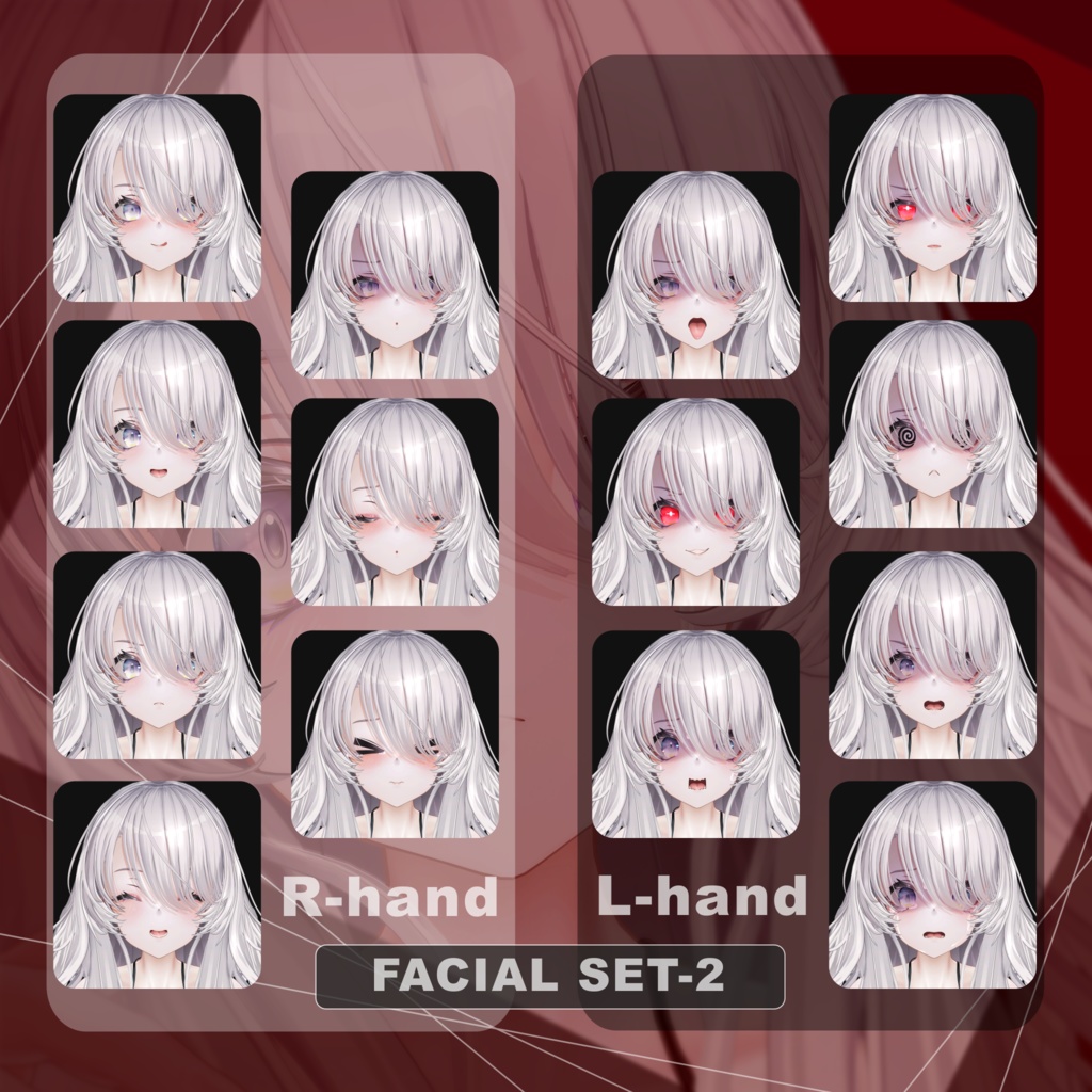 【VRChat想定 オリジナル3Dモデル『ナナセ・ノワール -Nanase Noir-』Gen2.2