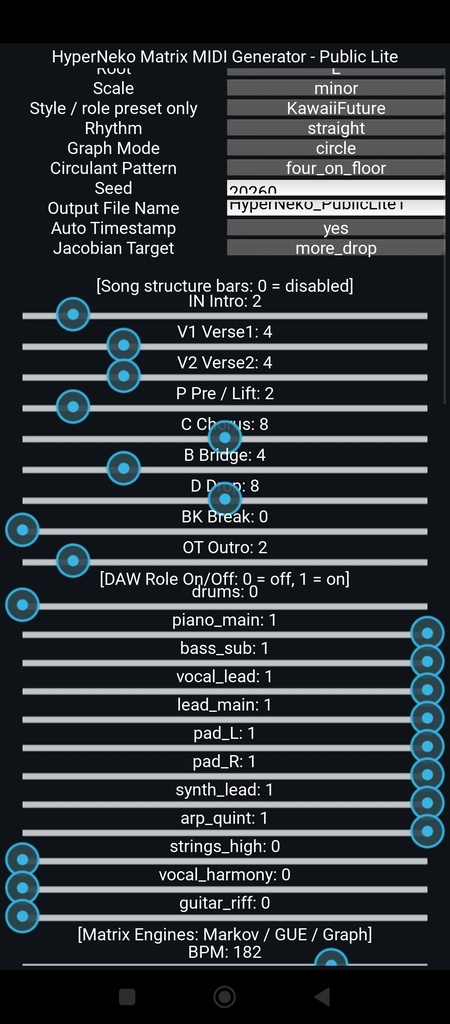 HyperNekoMatrix_Lite版