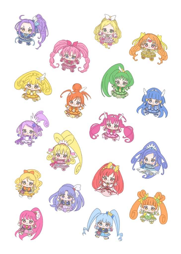 ハーフカットシール/11-14