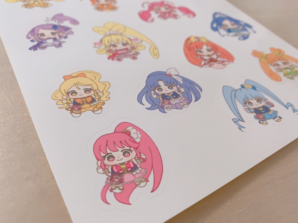 ハーフカットシール/11-14