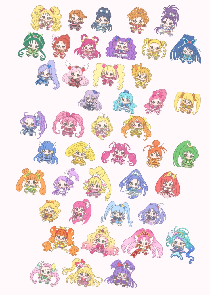 プリキュアクロッキー帳