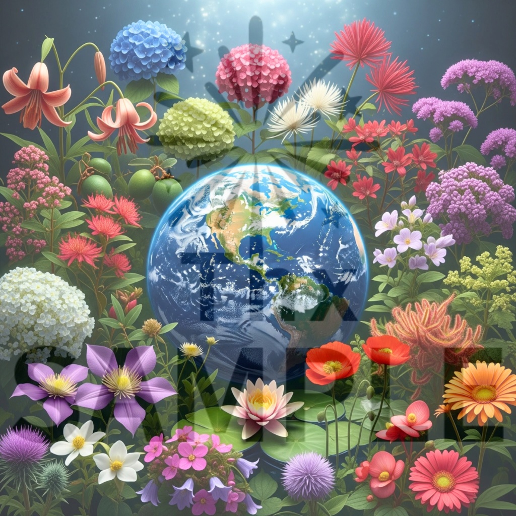 地球が咲かせる詩｜2025年7月１日の誕生花